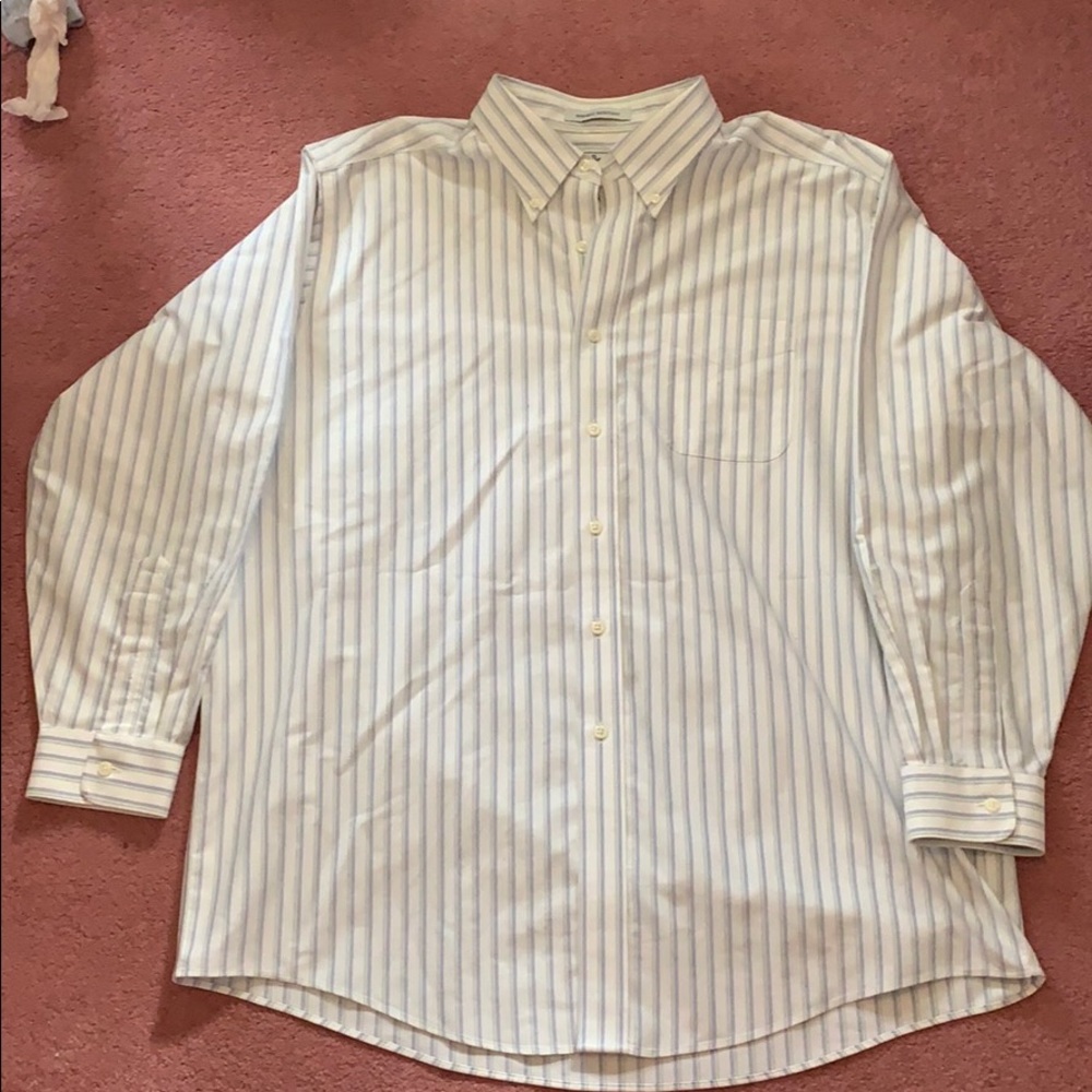 LL Bean long sleeve dress shirt